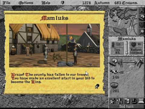 Lords of the Realm 2 Walkthrough - 07 Crusades PC Longplay