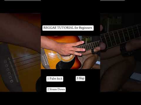 REGGAE TUTORIAL FOR BEGINNERS!! #reggae  #guitar  #tutorial