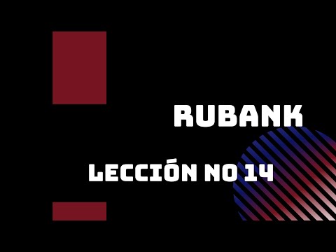 RUBANK / Lección #14