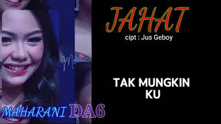 Download lagu KARAOKE JAHAT PERSI MAHARANI DA6 #maharani #da6 #serangbanten #nadawanita #karaoke mp3