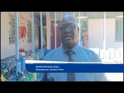 Zambezi Regional police confiscates abandoned items by suspects - nbc