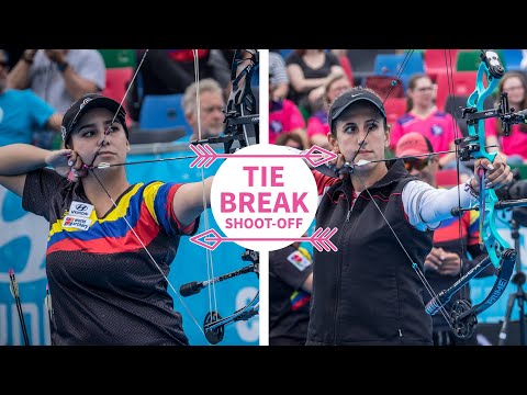 World numbers one and two tiebreak bronze with single arrow | Fivics tiebreaks