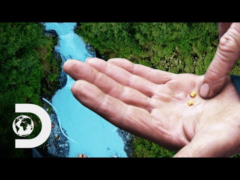 Miners Find Large Pieces Of Gold Sitting On Top Of Rocks | Gold Rush: White Water