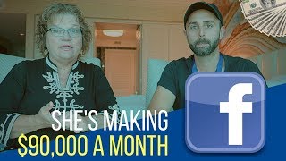 She Makes $90,000 Per Month Selling on Facebook