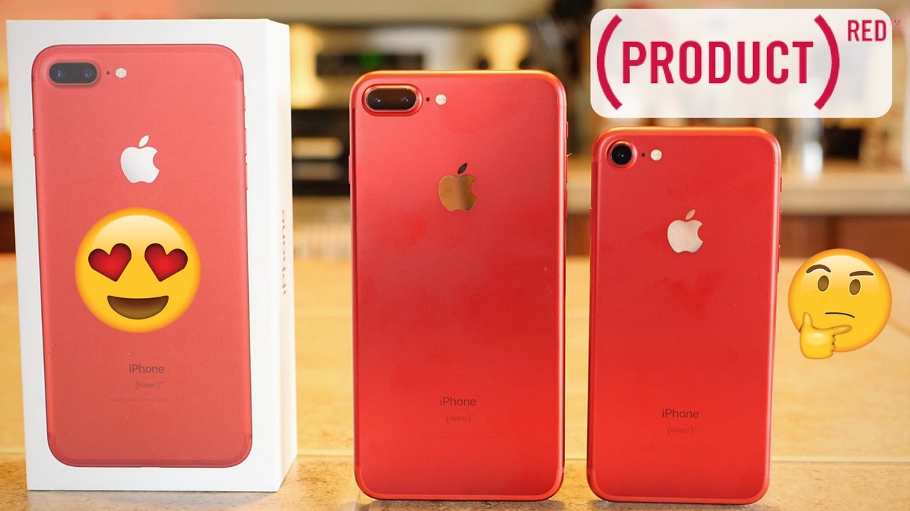 NEW (PRODUCT) RED iPhone 7 & 7 Plus Unboxing! #RediPhone