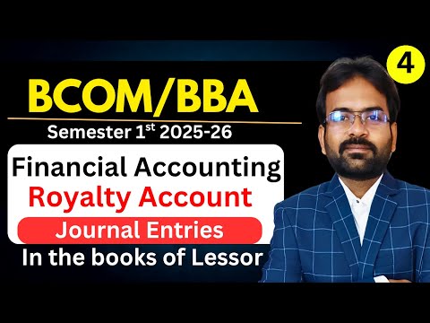 Financial Accounting Syllabus 2025 26 BCom 1st Year Semester 1st CWG for BCOM