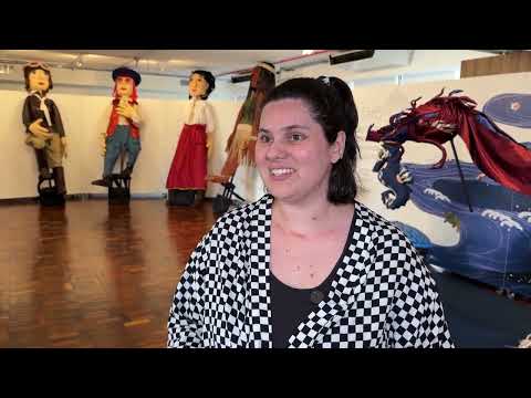 Exposição da oficina de bonecos de São José dos Pinhais está me cartaz no SESC Centro