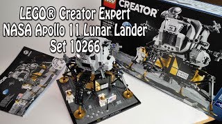 Review LEGO NASA Apollo 11 Lunar Lander (Creator Expert Set 10266) deutsch