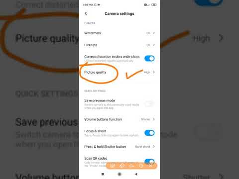 Redmi Note 9 Pro Camera Settings