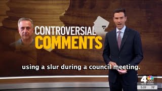 NBC News 4 - Clark, NJ Mayor Caught in Offensive Slur Again - Town Council's Silence Speaks Volumes