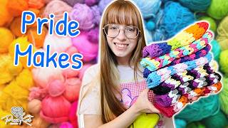 Let's Crochet Pride Bucket Hats! | PassioKnit Vlog
