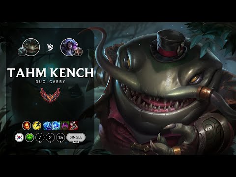 Tahm Kench Bot vs Kai'Sa - KR Grandmaster Patch 12.23