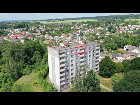 Video Podnájem 2+1, lodžie, 65m2, Česká Třebová – Křib 1807