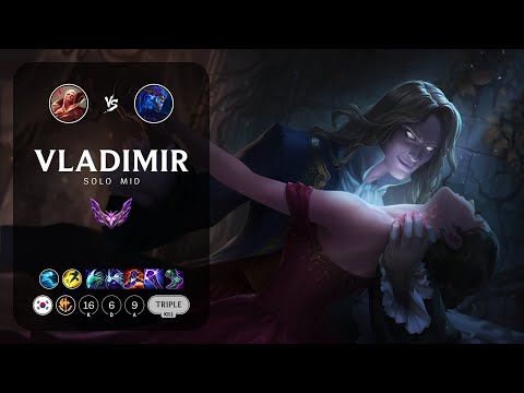 Vladimir Mid vs Aurelion Sol - KR Master Patch 13.5
