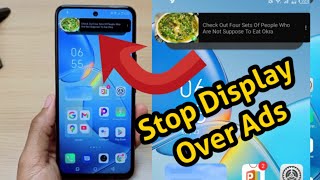 How To Stop Infinix & Tecno Banner Notifications & Ads That Display Over Other Apps