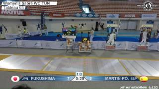 FE F S Individual Tunisia TUN World Cup 2017 T64 26 yellow MARTIN PORTUGUES ESP vs FUKUSHIMA JPN