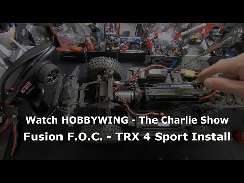 The Charlie Show /// Episode 200 /// Fusion F.O.C. Traxxas TRX 4 Sport install.