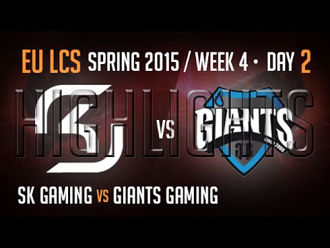 SK vs Giants (Highlights) | S5 EU LCS Week 4 Day 2 Game 2 | SK Gaming vs Giants Gaming W4D2G2