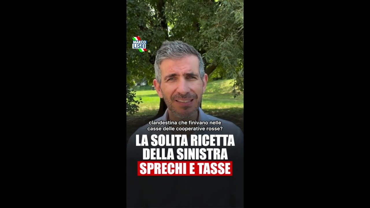 LISEI: “L'ULTIMA DI ELLY SCHLEIN, ORA VUOLE SOLO TASSARE IL CETO MEDIO CON LA PATRIMONIALE"