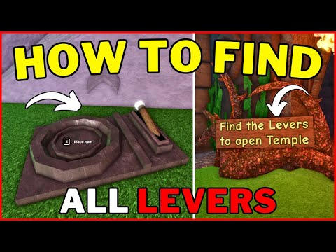 How To Find The Levers To Open Temple in Fish It | All 4 Temple Lever Locations in Fish It | Roblox