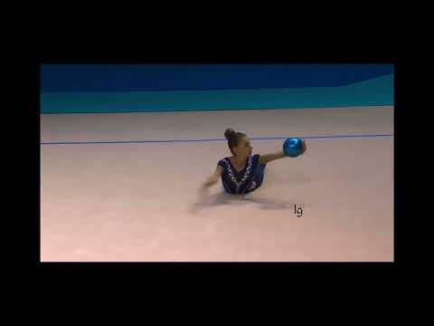 Anna Khutsishvili ball European championship Tel Aviv 2022 qualification.