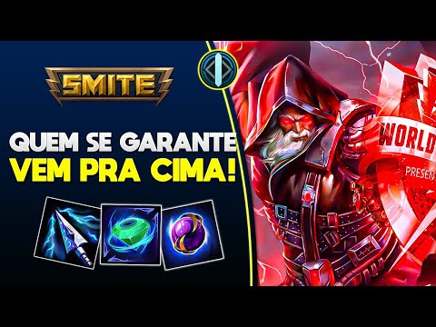 Whoever is confident comes to AIM ZEUZINHO! ZEUS MID - ⚡ Smite BR Ranked Conquista