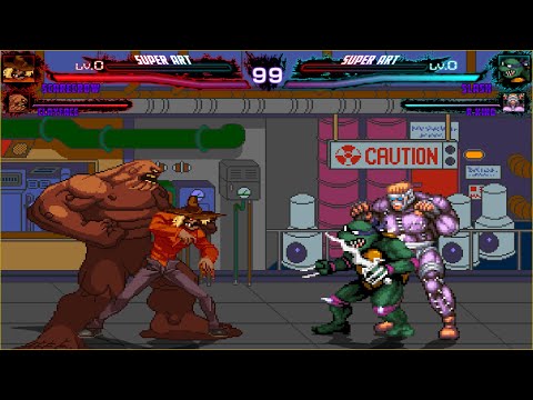 Mugen: Scarecrow/Clayface vs Slash/Rat King