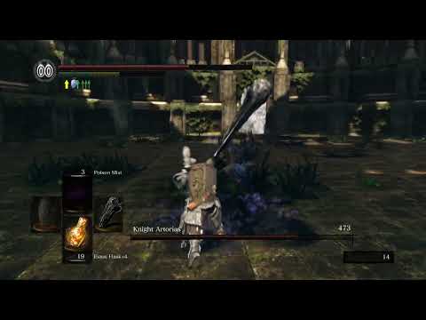 Dark Souls - Artorias vs Havel the Rock