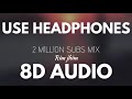 Mix Rim Jhim 8D Use Headphone Khan Saab Pav Dharia 8D Music