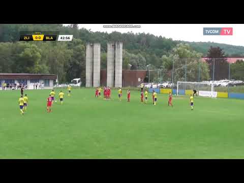 SESTŘIH | MSFL | 4. kolo | Zlín B - FK Blansko 1:0