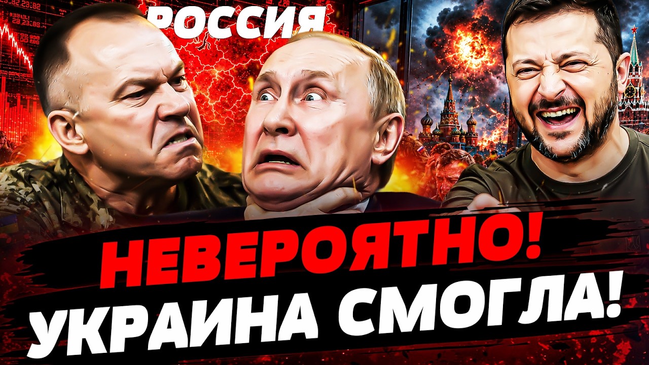 💥ОГО! СЫРСКИЙ РАЗОРВАЛ РОССИЮ! ЗЕЛЕНСКИЙ ПОДПИСАЛ ПОБЕДУ: ЭТО ПЕРЕВЕРНУЛО В
