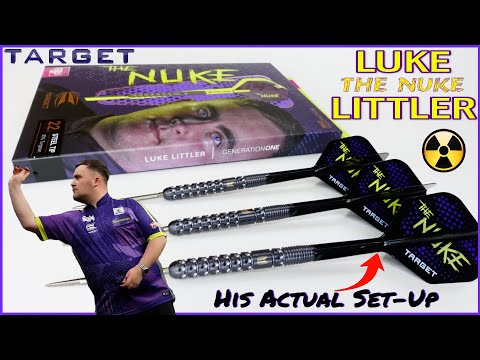 LUKE LITTLER Actual Darts Set-Up - Target Generation 1 - 180 Compilation