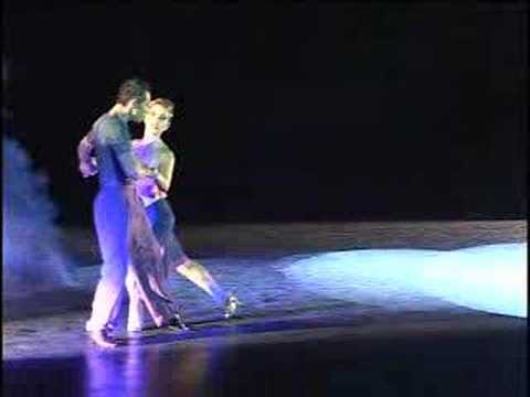  Claudio Gonzalez  and  Melina Brufman  are  dancing  to  the  tango  "  Patetico  "