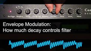 Video thumbnail for Control Synthesis Deep Bass Nine DB9 analogue synth + ableton and glide (no talking) by BEATS N BOBS