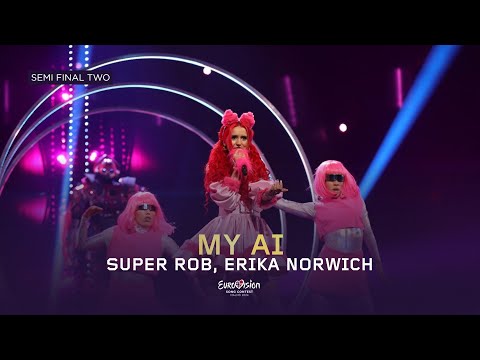 Super Rob, Erika Norwich - My AI - LIVE (Melodi Grand Prix 2024, Semi-Final 2)
