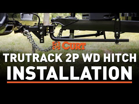 CURT TruTrack™ 2P Weight Distribution Hitch Installation
