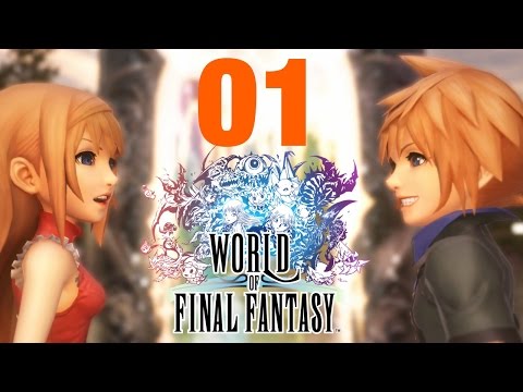 Let's Play (German) World of Final Fantasy (1080p PS4) - Episode 1 Come and Grab Them