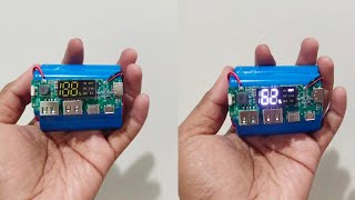 Download lagu MAKE/ASSEMBLE YOUR OWN POWER BANK USING A POWER BANK MODULE AND 18650 BATTERY mp3
