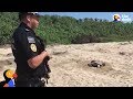 Hero Cop Protects Sea Turtles Laying Eggs On Beach | The Dodo