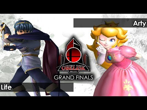 Melee: CC | Life (Marth) V Arty (Peach) - Obelisk 70 Tournament SSBM