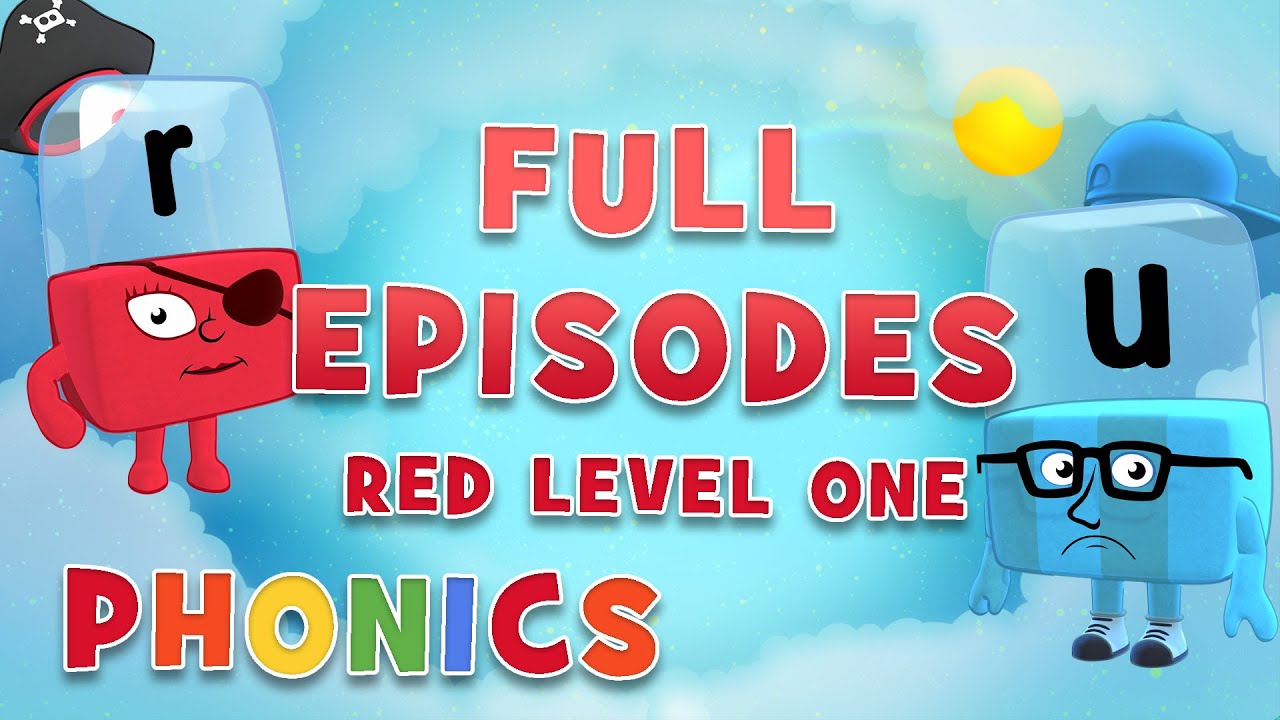 Alphablocks - Red Level One | Full Episodes 10-12 | #HomeSchooling | Learn to Read #WithMe