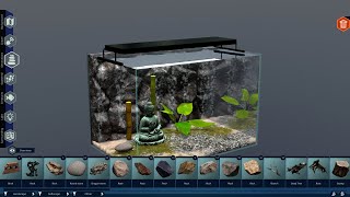 Behind Glass - Aquarium Simulator (Building an Aquarium) [Gameplay]