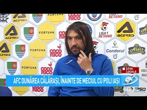 Știri Locale - Declarații înainte de meciul cu Poli Iași