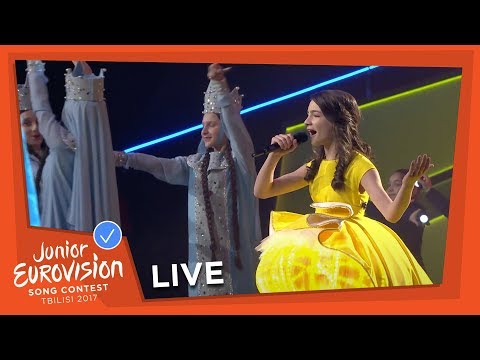 JUNIOR EUROVISION 2017 - OPENING OF THE SHOW - MARIAM MAMADASHVILI - MZEO