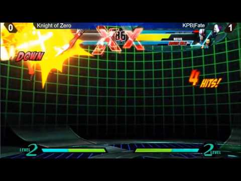 BCAM UMvC3 Spring 2013 Knight of Zero vs KPB|Fate