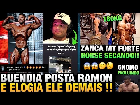 BUENDIA EXALTA RAMON DINO E DIZ QUE É O SEU FISICO FAVORITO -  ZANCA MUITO FORTE + HORSE E GNOMO