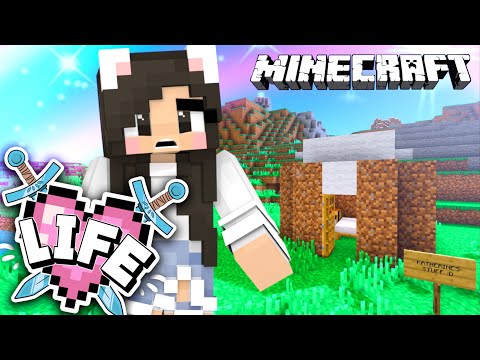 💙This New World Is Scary! Minecraft X Life Ep.1