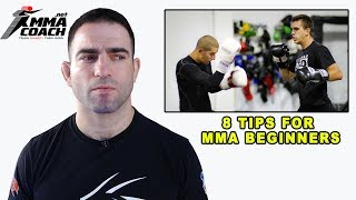 MMA For Beginners: 8 most important tips