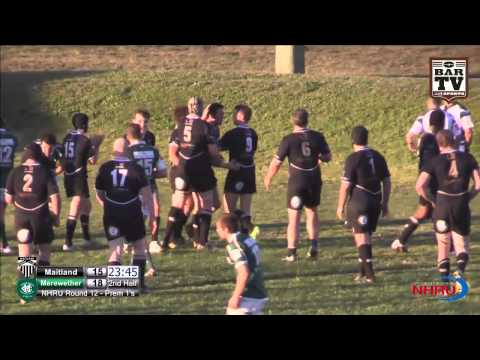 NHRU Round 12 Premier 1 Highlights - Maitland Blacks v Merewether Carlton