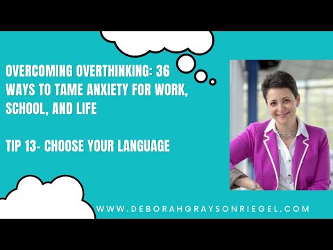 Tip 13- Choose Your Language